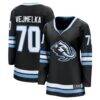 Karel Vejmelka Utah Mammoth Fashion7 Women's Home Breakaway Jersey - Black - Front View