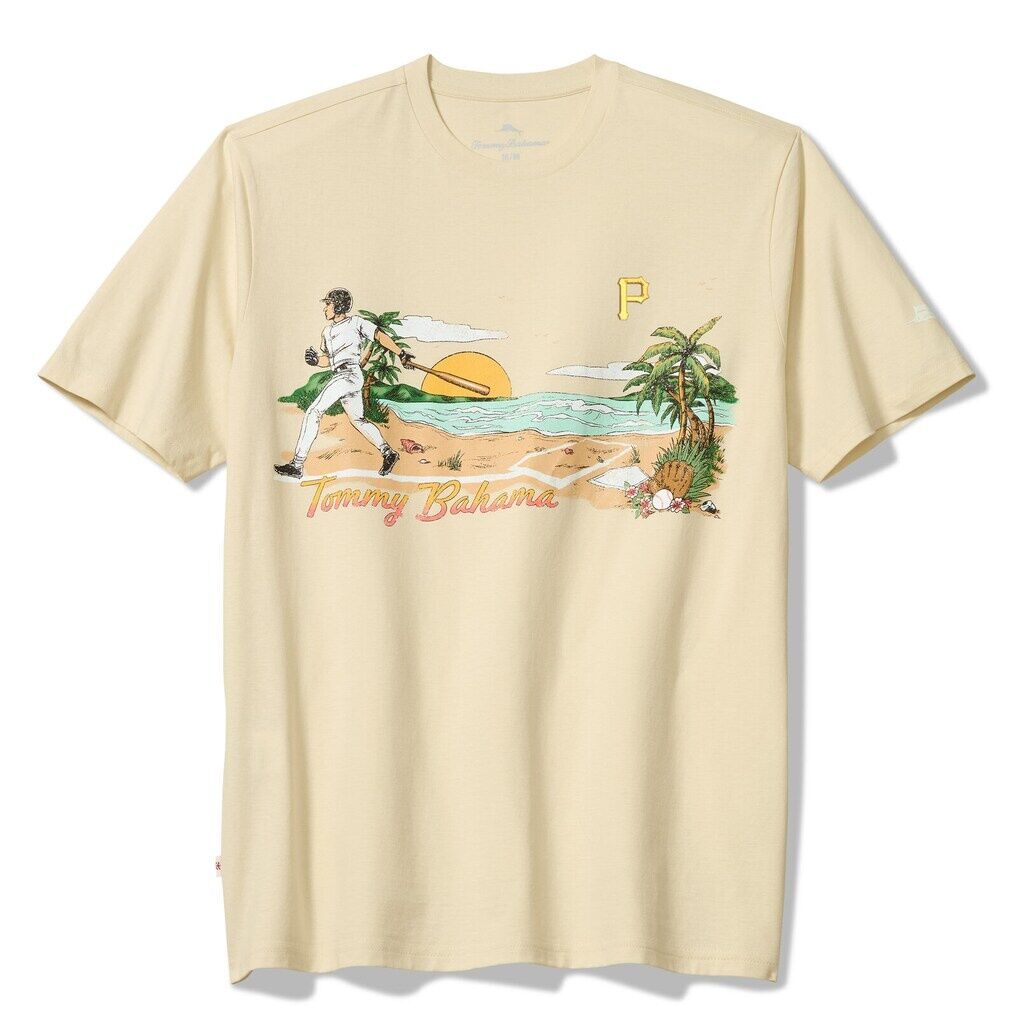 Pittsburgh Pirates Tommy Bahama Sunset Slugger T-Shirt