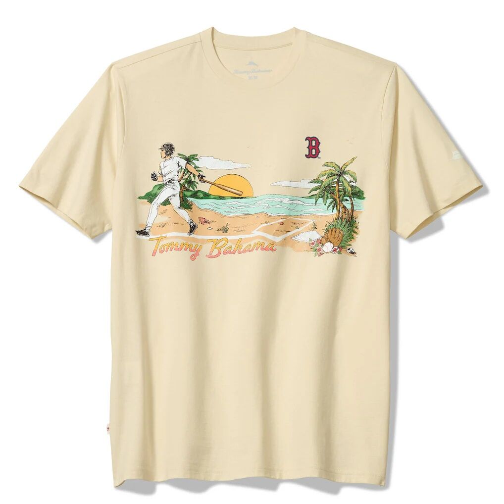 Boston Red Sox Tommy Bahama Sunset Slugger T-Shirt