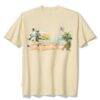 Kansas City Royals Tommy Bahama Sunset Slugger T-Shirt - Cream - Front View