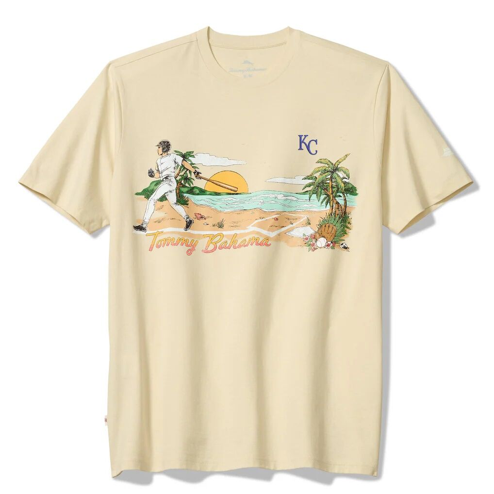 Kansas City Royals Tommy Bahama Sunset Slugger T-Shirt