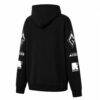 Las Vegas Aces round21 Unisex Swish Hoodie - Black - Detail View