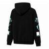 New York Liberty round21 Unisex Swish Hoodie - Black - Detail View