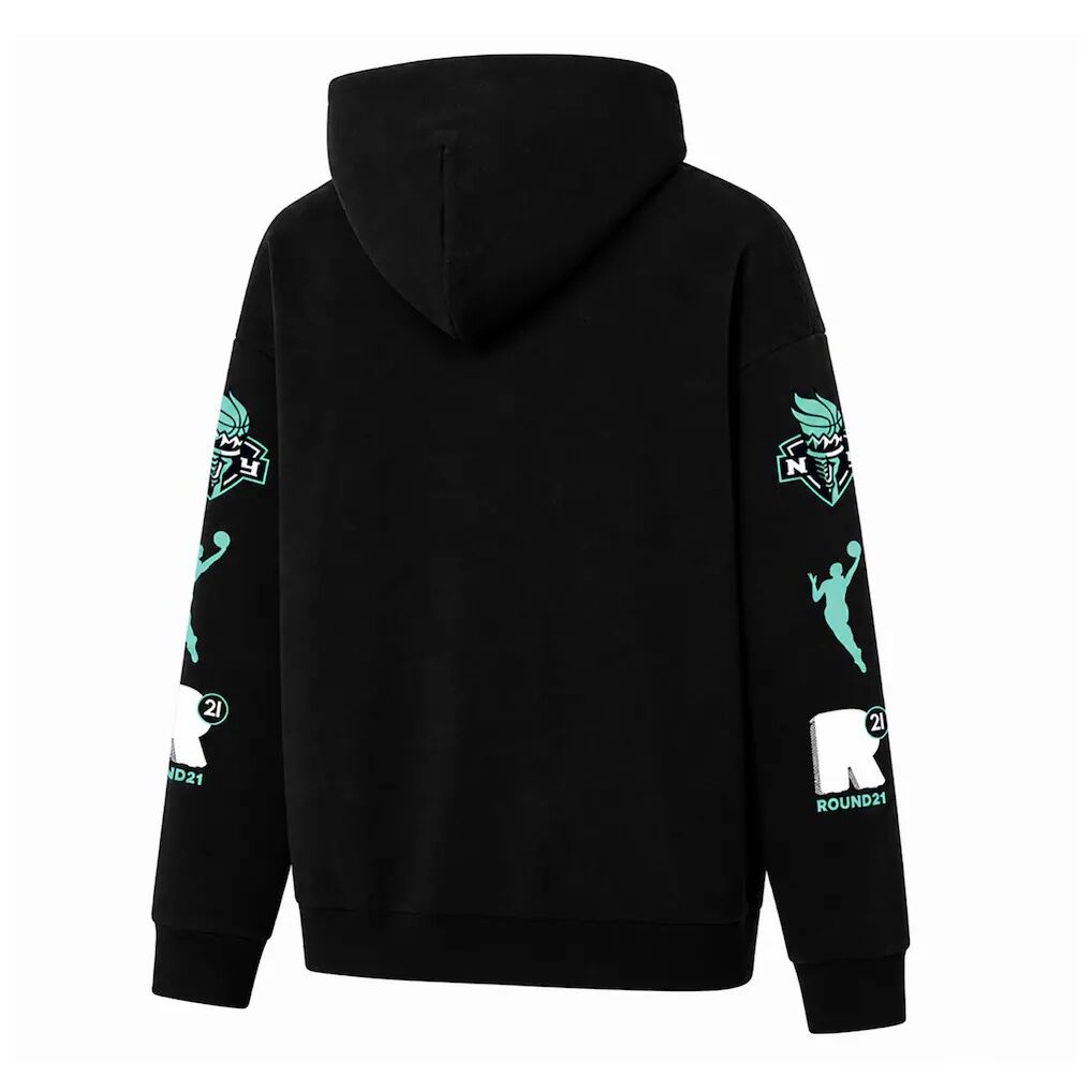 New York Liberty round21 Unisex Swish Hoodie