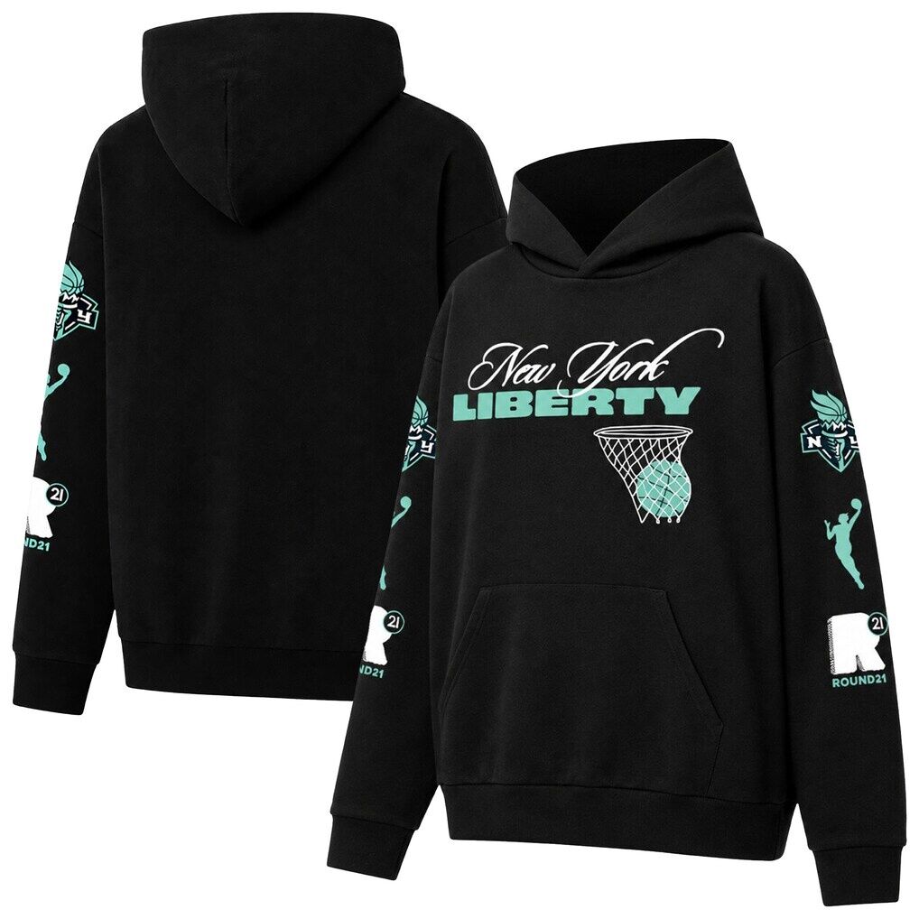 New York Liberty round21 Unisex Swish Hoodie