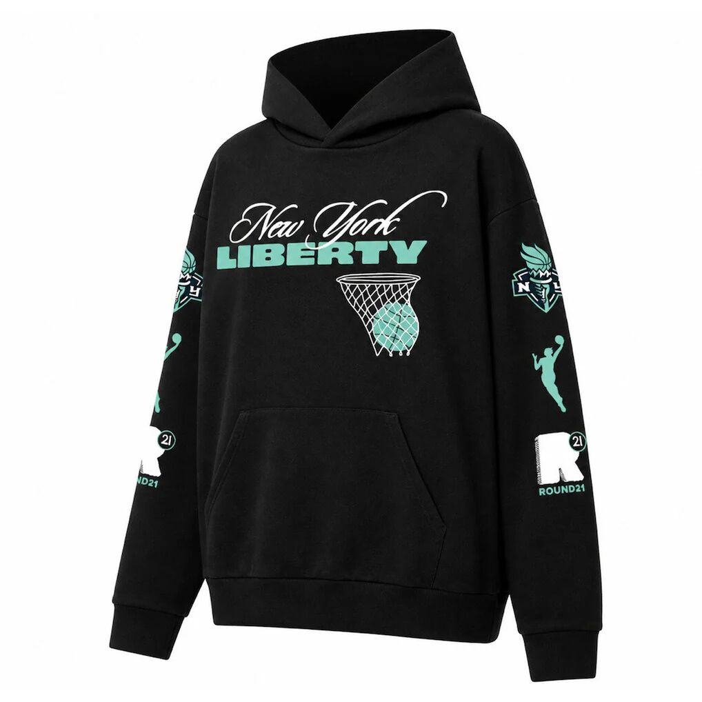 New York Liberty round21 Unisex Swish Hoodie