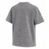 New York Liberty round21 Unisex Boxy Statement T-Shirt - Gray - Side View