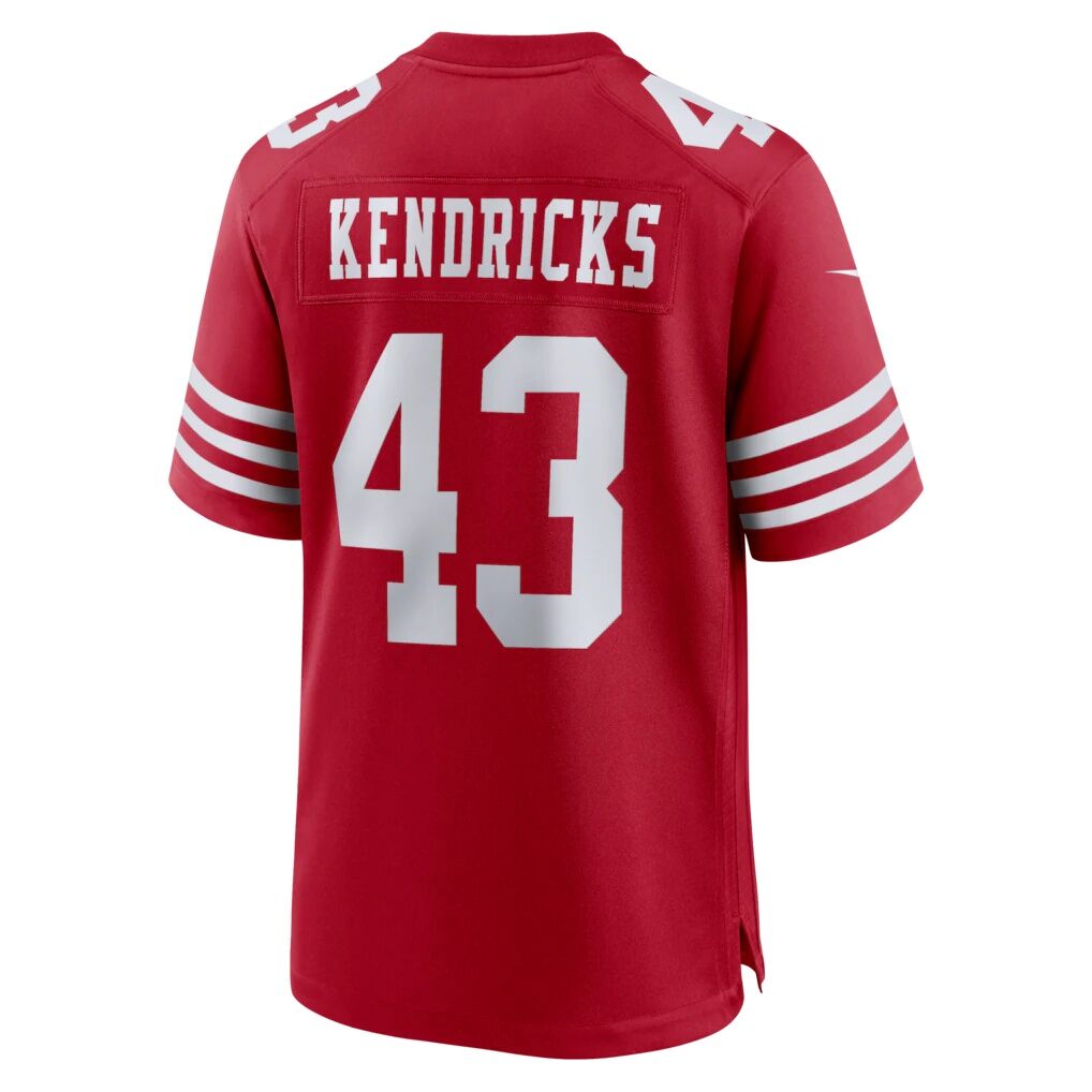 Eric Kendricks San Francisco 49ers Nike Team Game Jersey -  Scarlet