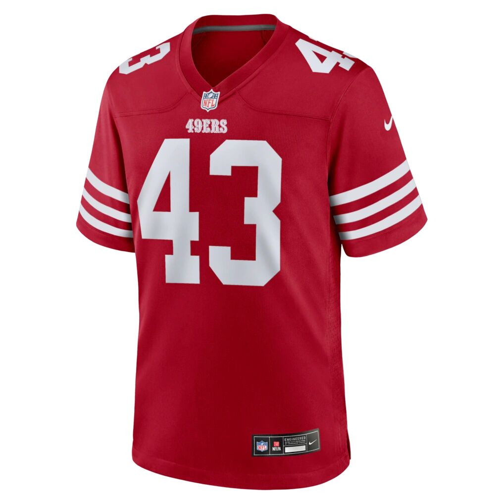 Eric Kendricks San Francisco 49ers Nike Team Game Jersey -  Scarlet