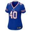 Matthew Wright Buffalo Bills Nike Women's Team Game Jersey - - Side View