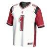 #1 Indiana Hoosiers GameDay Greats Unisex College Football Playoff 2025 National Champions Commemorative Fashion Jersey - White - Side View