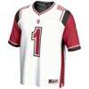 #1 Indiana Hoosiers GameDay Greats Youth College Football Playoff 2025 National Champions Commemorative Lightweight Fashion Jersey - White - Side View