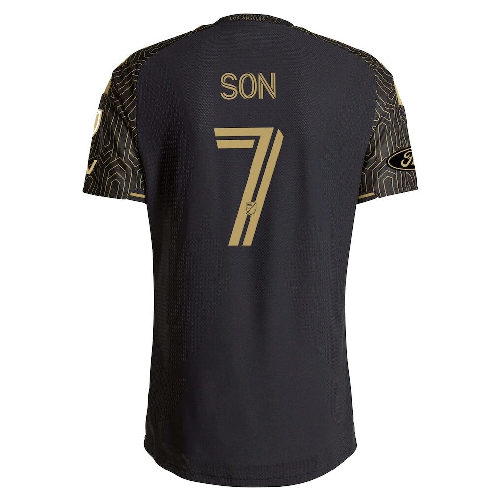 Son Heung-Min LAFC adidas 2026 Primary Kit On-Field Authentic Patch Jersey