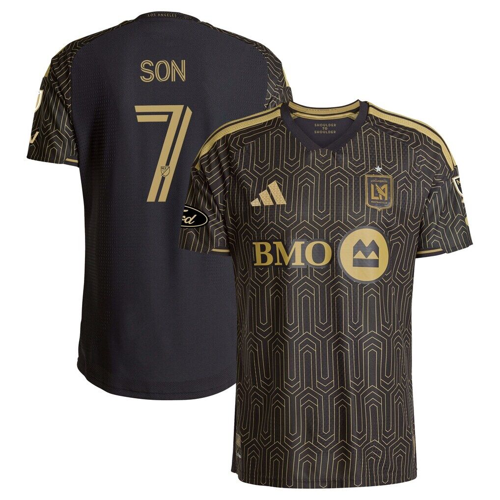 Son Heung-Min LAFC adidas 2026 Primary Kit On-Field Authentic Patch Jersey