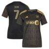 Son Heung-Min LAFC adidas Women's 2026 Primary Kit Replica Jersey - Black - Front View