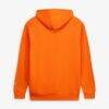 New York Knicks Mitchell & Ness Fleece Hoodie - Orange - Side View