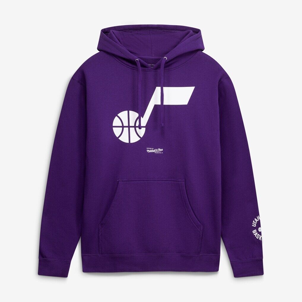 Utah Jazz Mitchell & Ness Fleece Hoodie