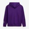 Utah Jazz Mitchell & Ness Fleece Hoodie - Purple - Side View