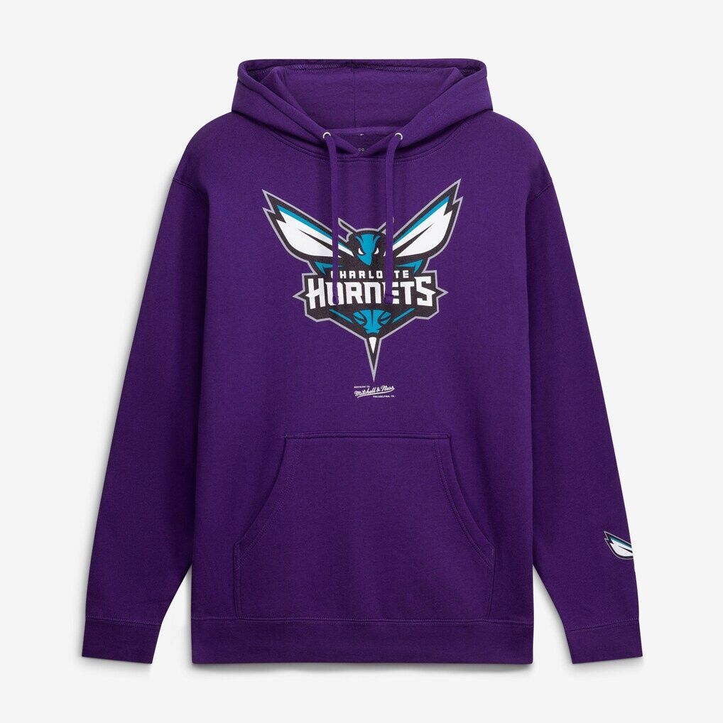 Charlotte Hornets Mitchell & Ness Fleece Hoodie