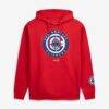 LA Clippers Mitchell & Ness Fleece Hoodie - Red - Front View