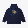 Indiana Pacers Mitchell & Ness Basic Fleece Hoodie - Navy - Front View