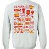Spain National Team Vive La Fete Women's Impressions Artwork Sweatshirt - White - Detail View