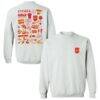 Spain National Team Vive La Fete Women's Impressions Artwork Sweatshirt - White - Front View