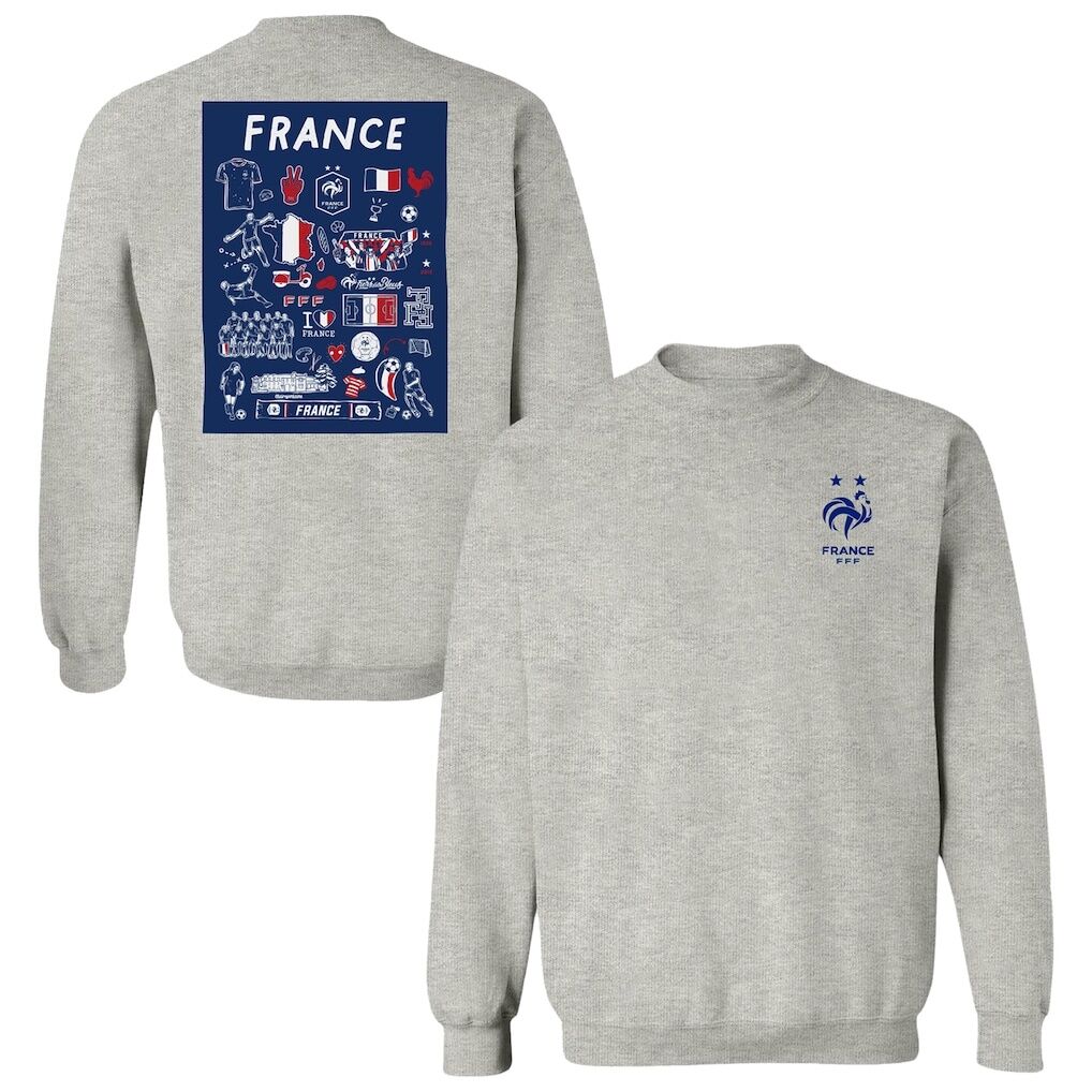 France National Team Vive La Fete Women's Impressions Artwork Sweatshirt