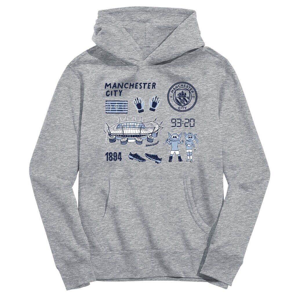 Manchester City Vive La Fete Toddler Impressions Icons Hoodie