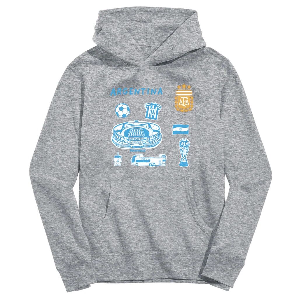 Argentina National Team Vive La Fete Toddler Impressions Icons Hoodie