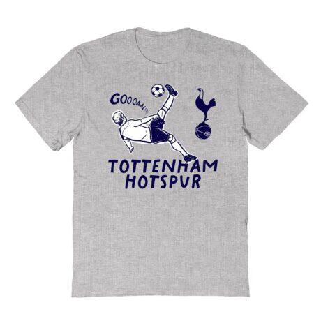 Tottenham Hotspur Vive La Fete Youth Chilena Style T-Shirt - Gray - Front View