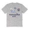 Manchester City Vive La Fete Youth Chilena Style T-Shirt - Gray - Front View
