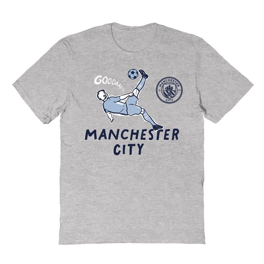 Manchester City Vive La Fete Youth Chilena Style T-Shirt