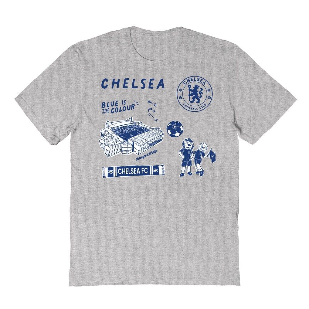 Chelsea Vive La Fete Youth Impressions Icons T-Shirt