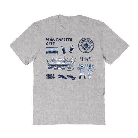 Manchester City Vive La Fete Toddler Impressions Icons T-Shirt