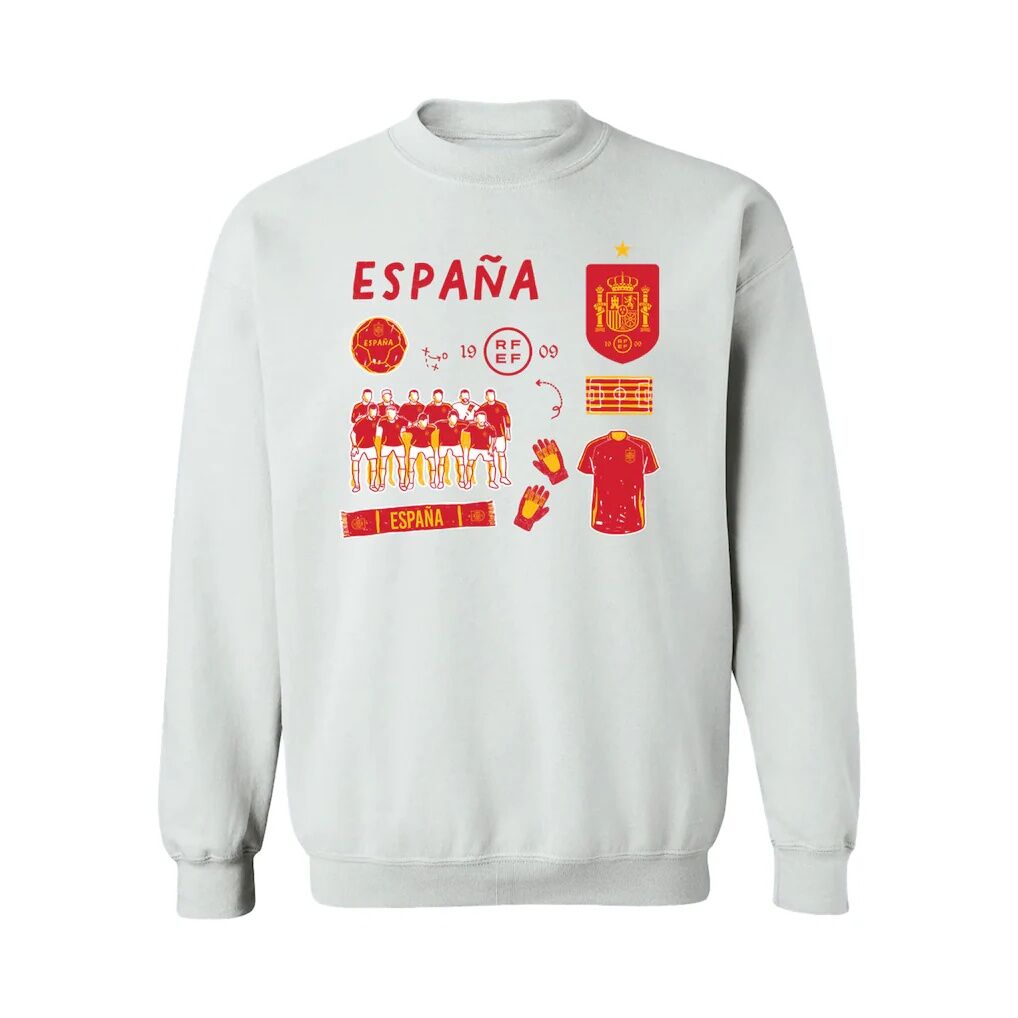 Spain National Team Vive La Fete Women's Impressions Icons Sweatshirt