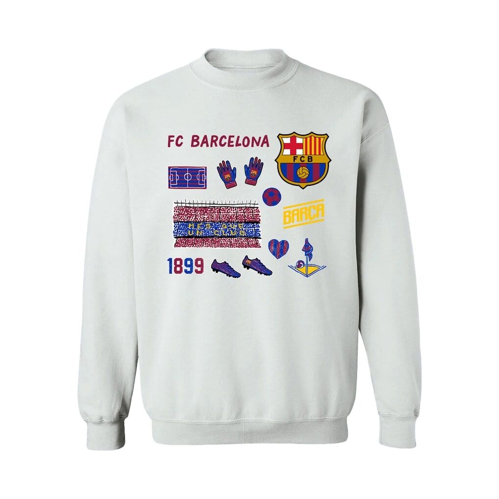 Barcelona Vive La Fete Women's Impressions Icons Sweatshirt