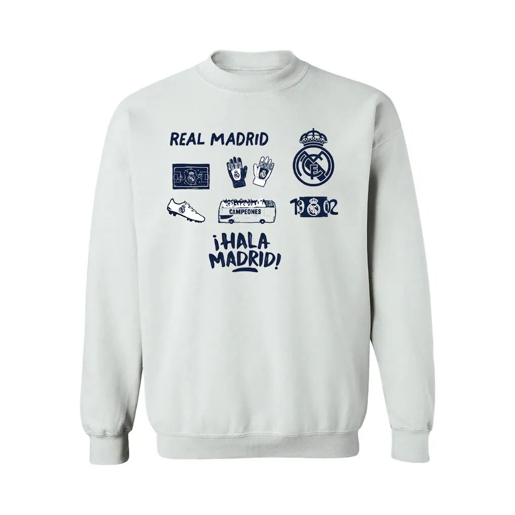 Real Madrid Vive La Fete Women's Impressions Icons Sweatshirt