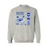 Brighton and Hove Albion Vive La Fete Women's Impressions Icons Sweatshirt - Gray - Front View