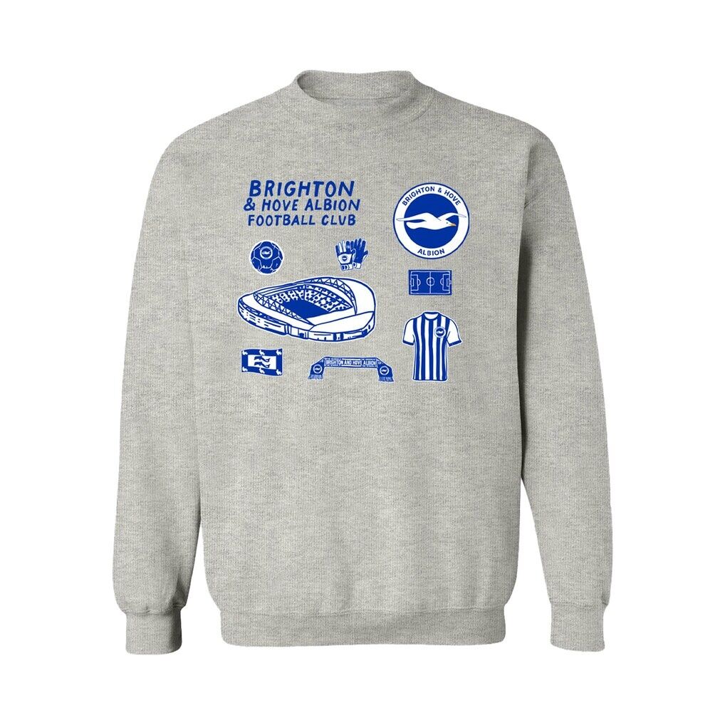 Brighton and Hove Albion Vive La Fete Women's Impressions Icons Sweatshirt