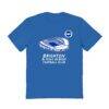Brighton and Hove Albion Vive La Fete Women's Stadium Style T-Shirt - Royal - Front View