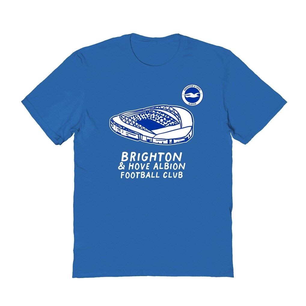 Brighton and Hove Albion Vive La Fete Women's Stadium Style T-Shirt - Royal