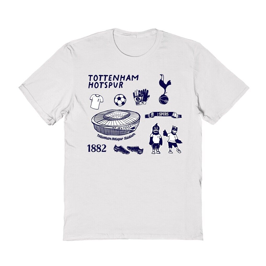 Tottenham Hotspur Vive La Fete Women’s Impressions Icons T-Shirt