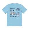 Manchester City Vive La Fete Women's Impressions Icons T-Shirt - Light Blue - Front View