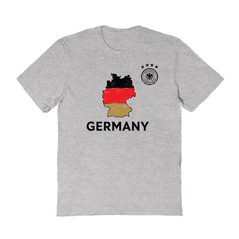 Germany National Team Vive La Fete Youth Map Style T-Shirt