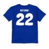 Kaoru Mitoma Brighton and Hove Albion Vive La Fete Youth Player Name & Number Color Badge T-Shirt - - Detail View