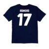Cristian Romero Tottenham Hotspur Vive La Fete Youth Player Name & Number Color Badge T-Shirt - Navy - Detail View