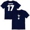 Cristian Romero Tottenham Hotspur Vive La Fete Youth Player Name & Number Color Badge T-Shirt - Navy - Front View