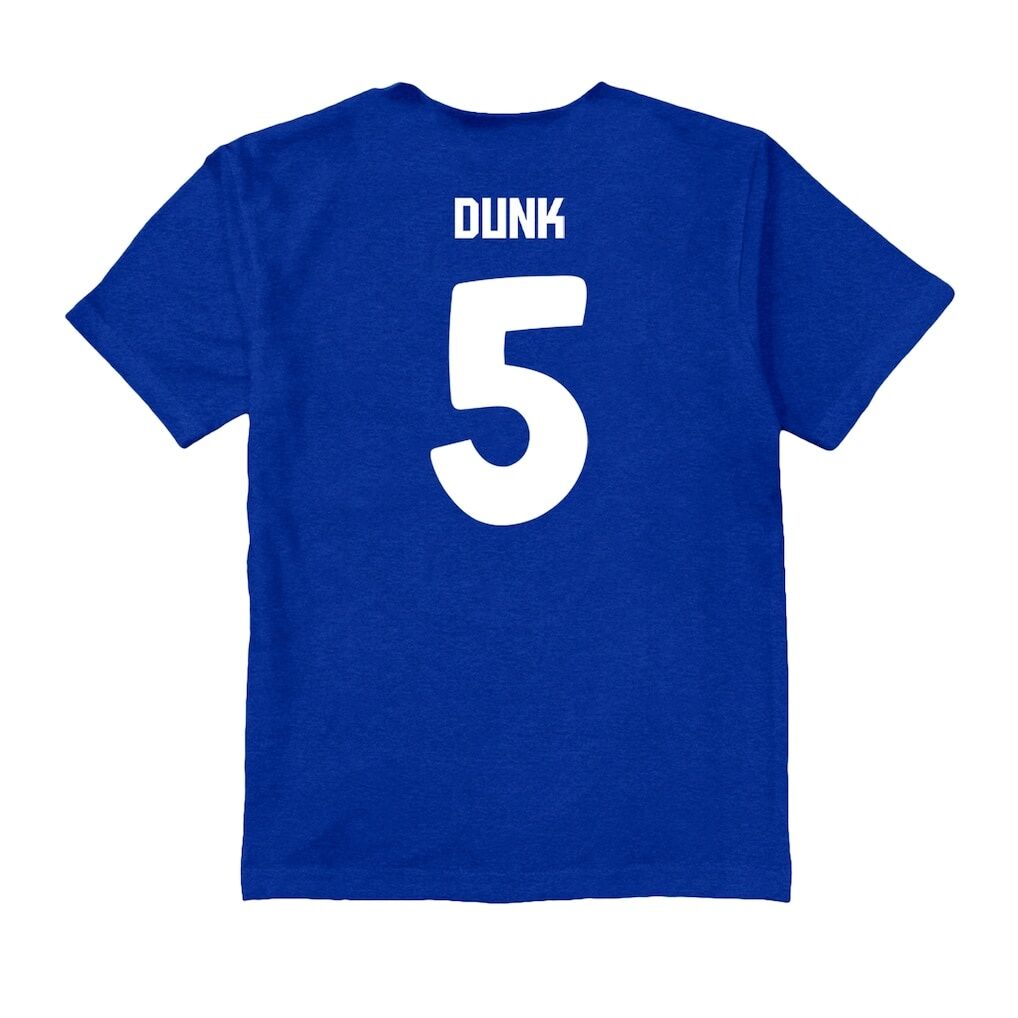 Lewis Dunk Brighton and Hove Albion Vive La Fete Youth Player Name & Number Color Badge T-Shirt - Royal