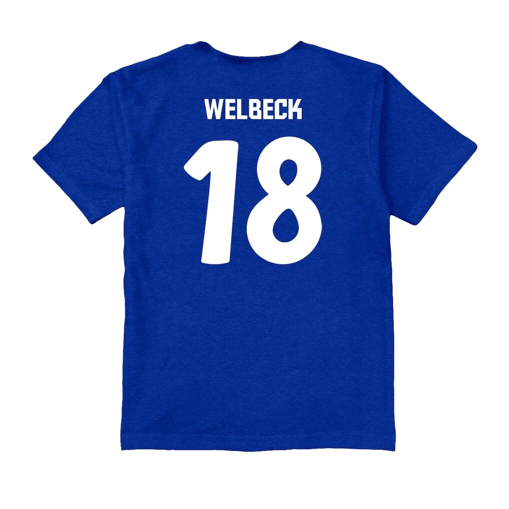 Danny Welbeck Brighton and Hove Albion Vive La Fete Toddler Player Name & Number Color Badge T-Shirt - Royal